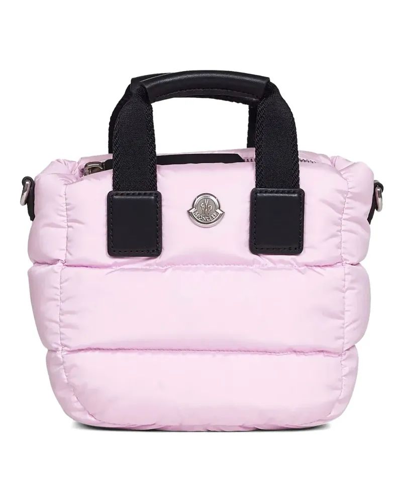 Moncler micro Caradoc tote bag - Rosa Rosa