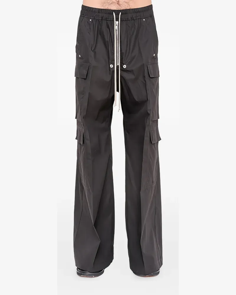 Rick Owens Cargohose mit Kordelzug - Schwarz Schwarz