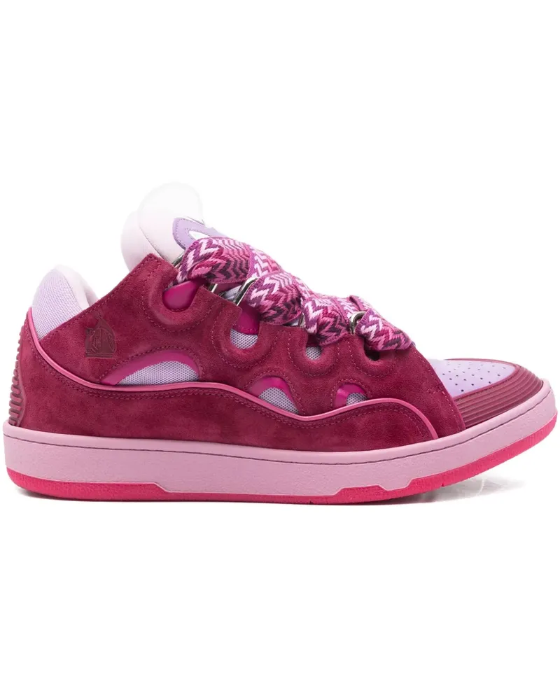 Lanvin Curb Sneakers - Rosa Rosa