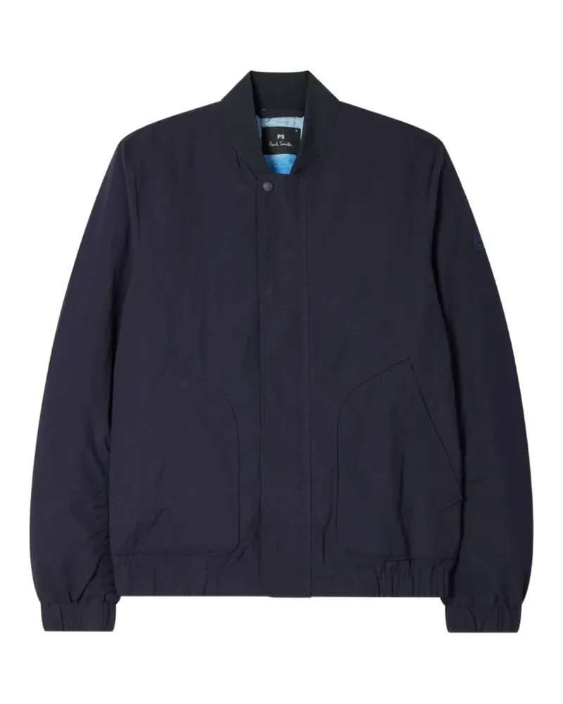 Paul Smith Bomberjacke mit Knopfverschluss - Blau Blau