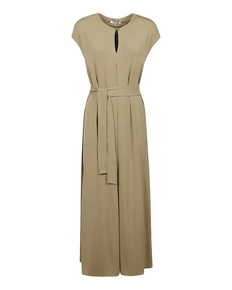 Max Mara keyhole-detail maxi dress - Nude Nude