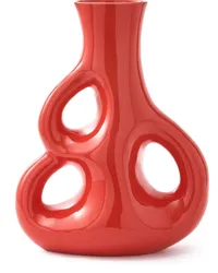 POLSPOTTEN Three Ears Vase aus Keramik (50,5cm x 38cm Rot