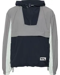 Kitsuné Windbreaker aus Funktionsstoff Blau