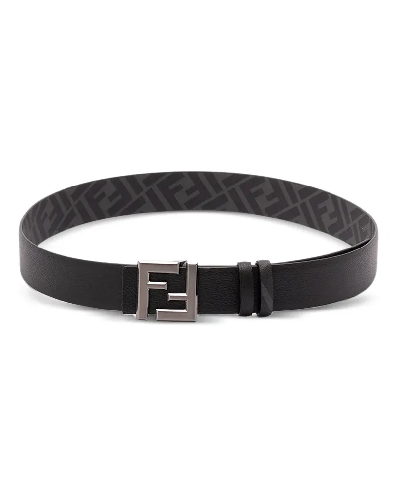 Fendi Klassischer Gürtel - Schwarz Schwarz