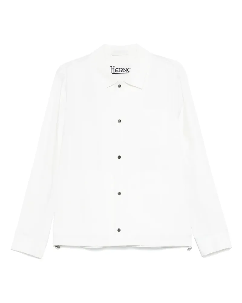Herno Hemdjacke mit Kordelzug - Weiß Weiß