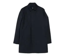 Mantel mit aufgesetzter Tasche - Blau