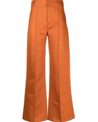 DESTREE Hose mit geradem Bein Orange