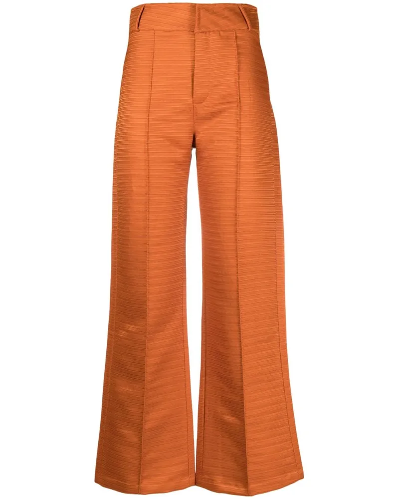 DESTREE Hose mit geradem Bein Orange