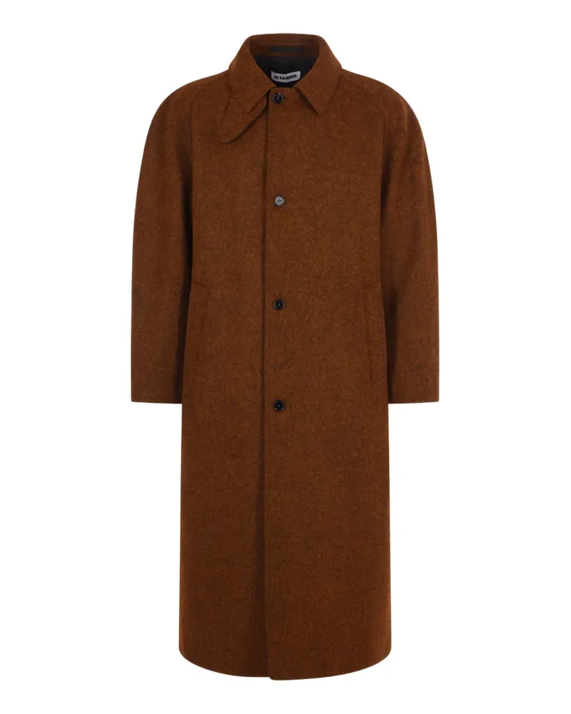 Jil Sander felt wool coat - Braun Braun