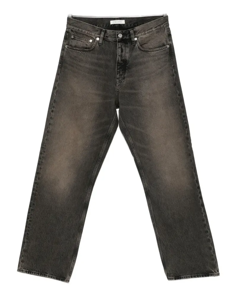 Sunflower faded-effect loose-leg jeans - Grau Grau