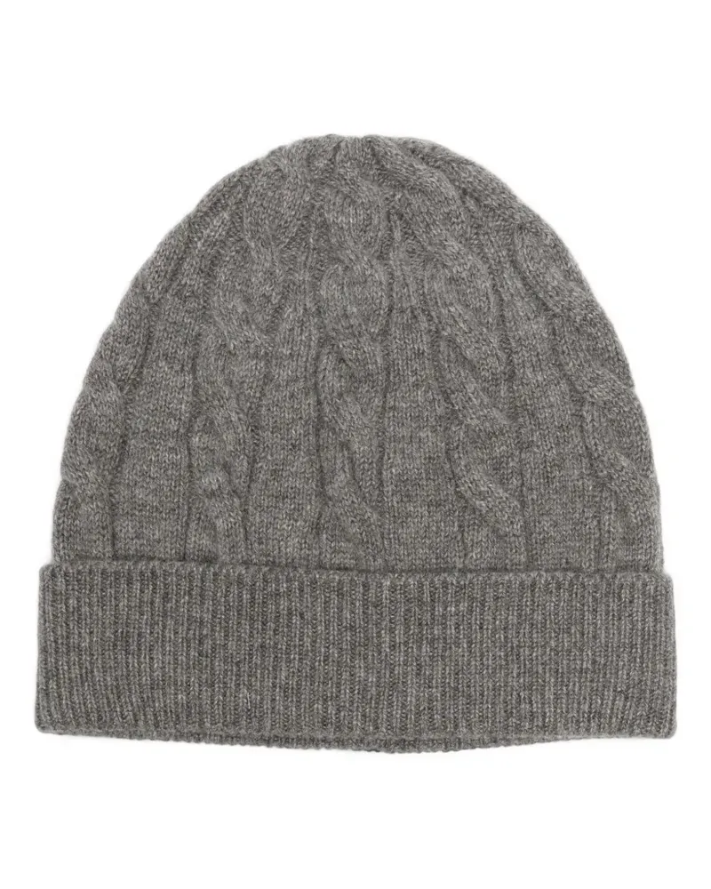 Loro Piana Cedar Beanie - Grau Grau