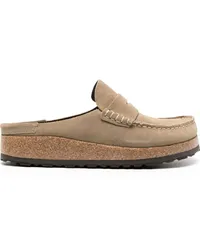 Birkenstock Naples Slipper aus Wildleder Nude