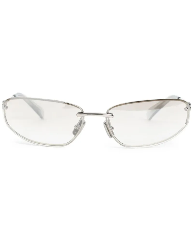 Miu Miu Runway Sonnenbrille - Silber Silber