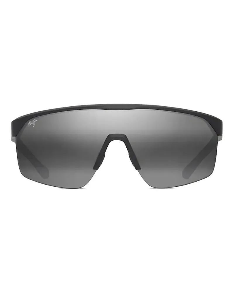 Maui Jim Paluna rectangle-frame sunglasses - Schwarz Schwarz