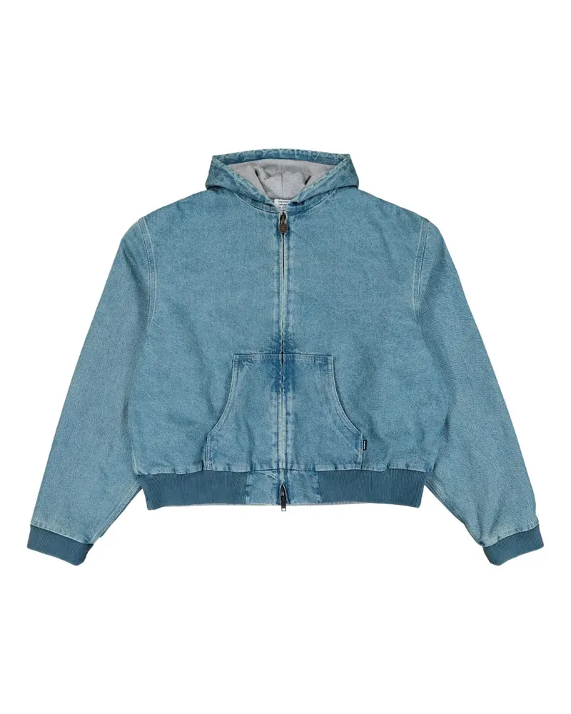 VETEMENTS denim hoodie - Blau Blau