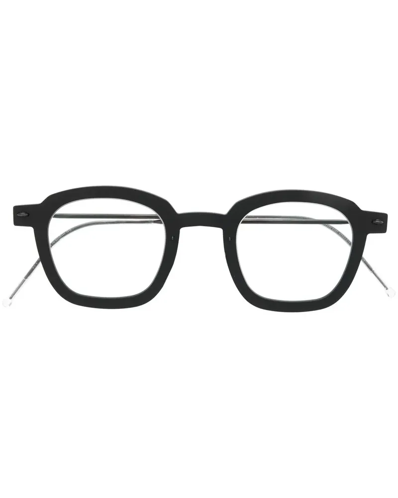 Lindberg Brille mit dickem Gestell - Schwarz Schwarz