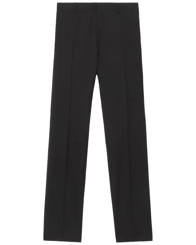 Burberry Hose mit schmalem Schnitt - Schwarz Schwarz