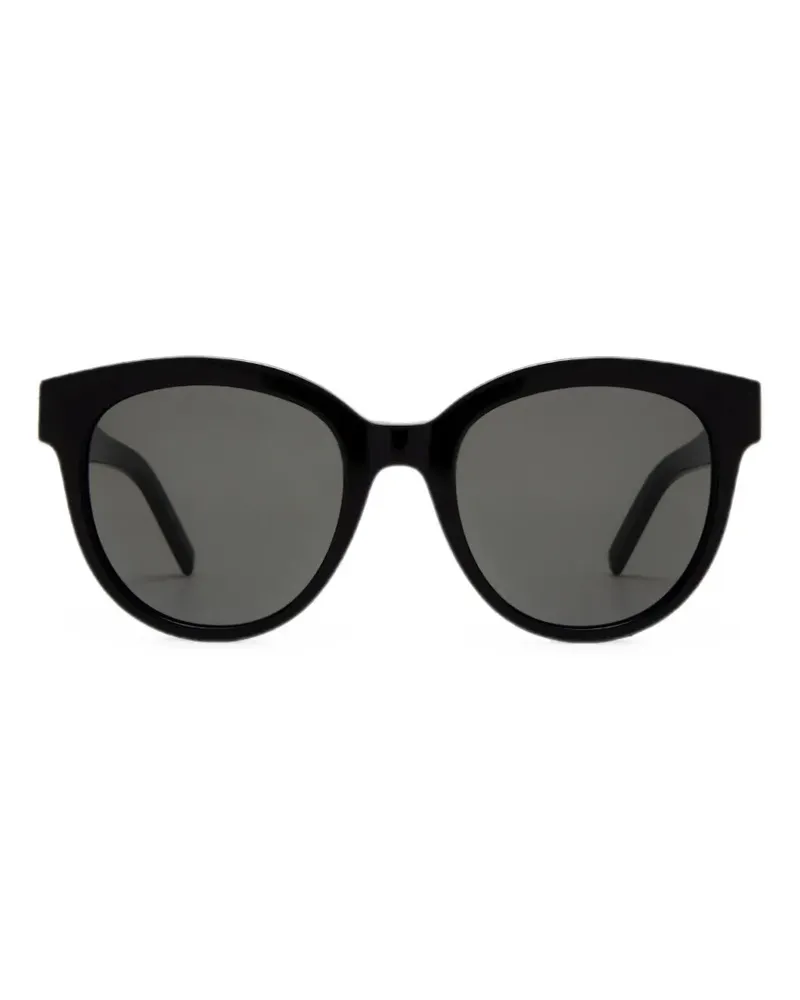 Saint Laurent Getönte Oversized-Sonnenbrille - Schwarz Schwarz