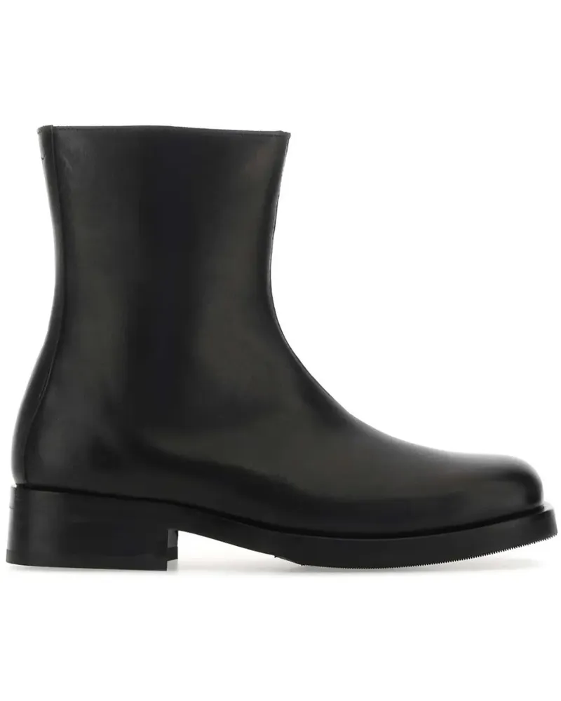 Our Legacy Camion Stiefeletten aus Leder - Schwarz Schwarz