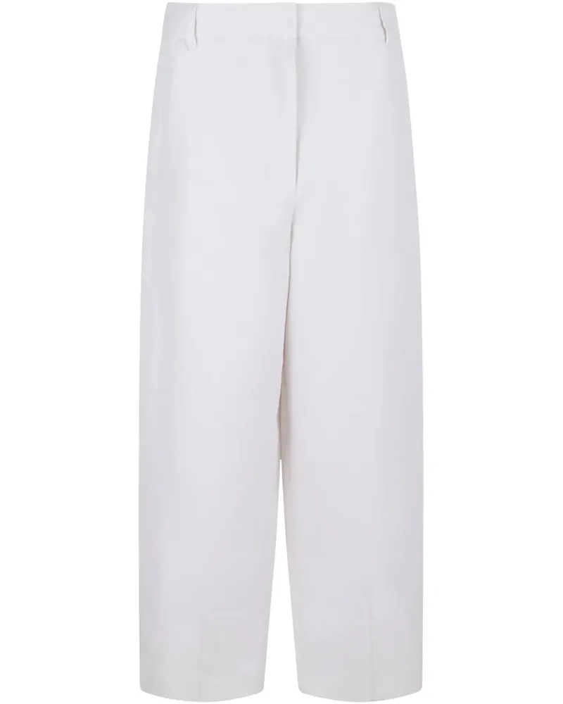Max Mara Jack 7/8 Hose - Weiß Weiß