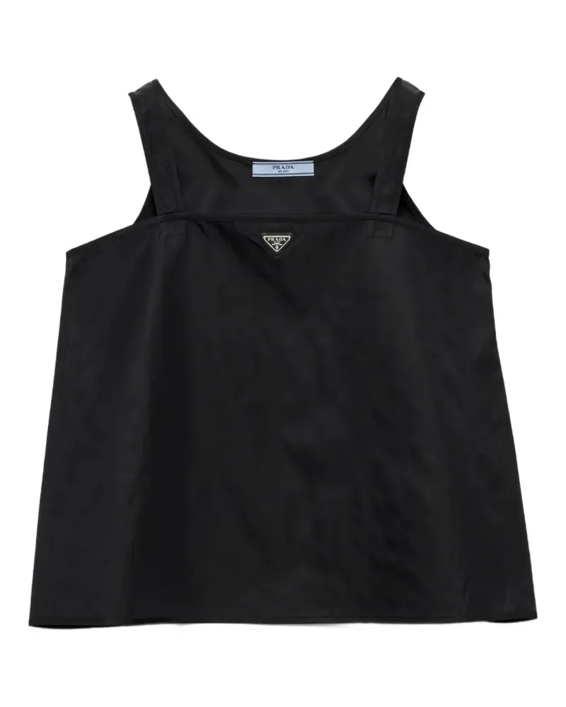 Prada Re-Nylon top - Schwarz Schwarz