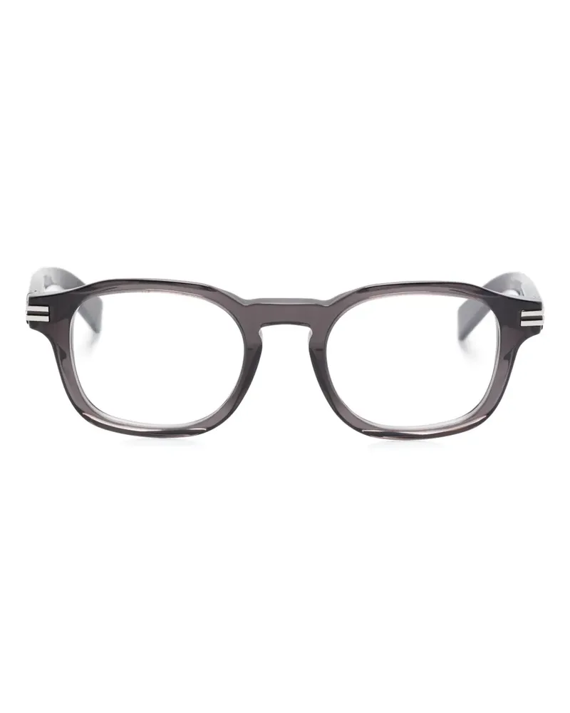 Ermenegildo Zegna Brille mit eckigem Gestell - Grau Grau
