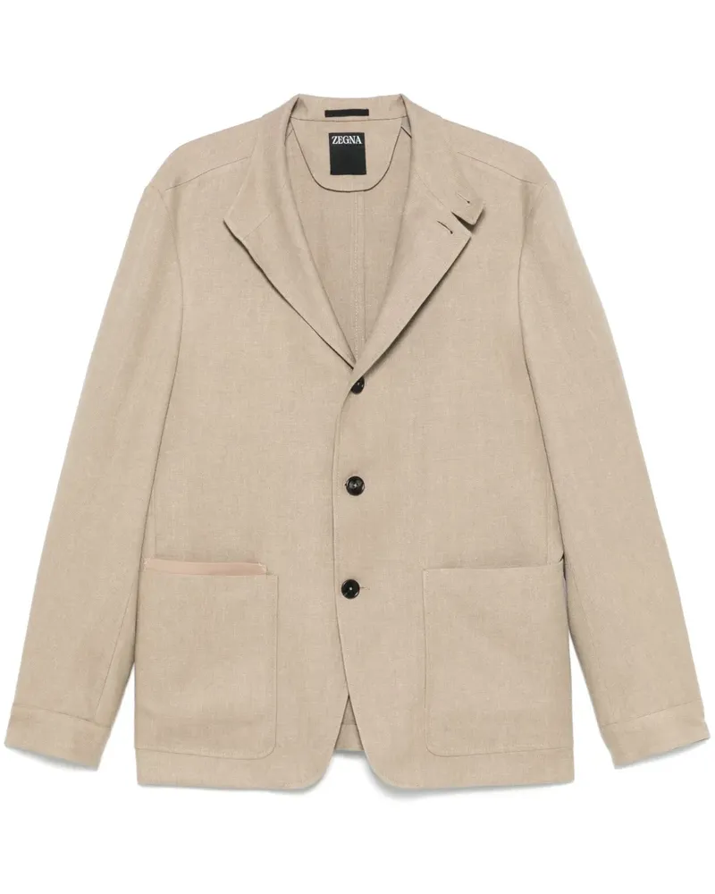 Ermenegildo Zegna Leichte Jacke - Nude Nude