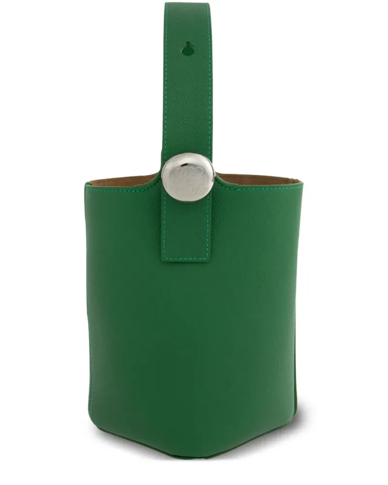 Loewe Mini Pebble Beuteltasche - Grün Grün
