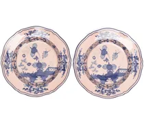 Oriente Italiano Cipria Set aus zwei Tellern - Rosa