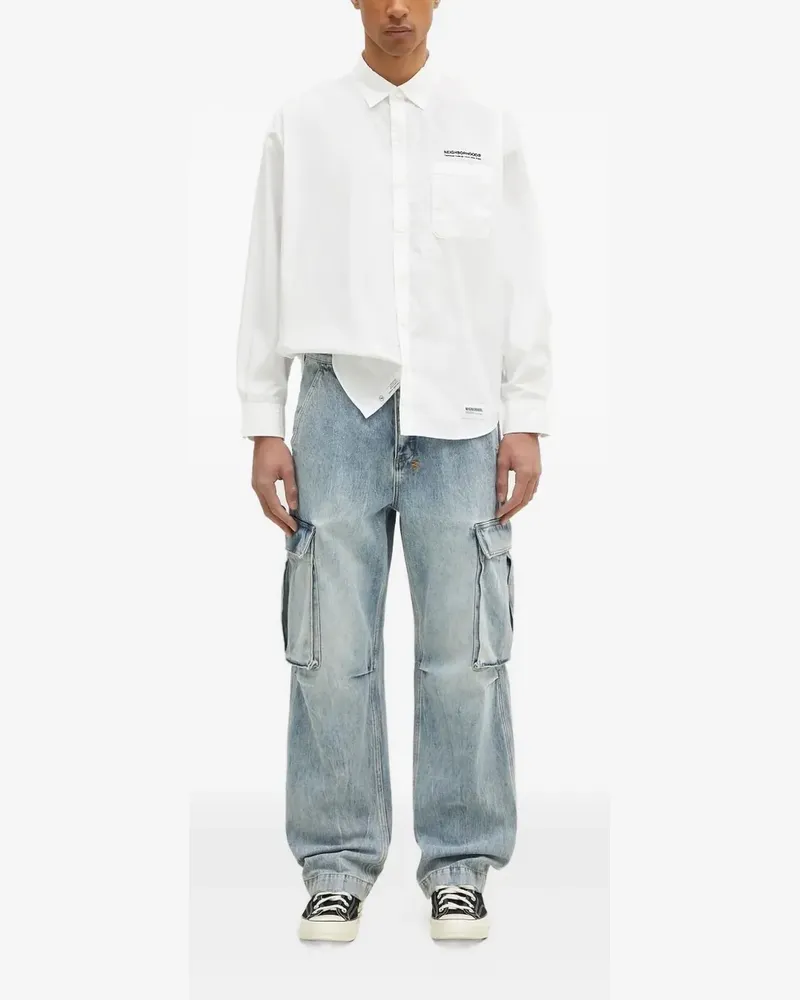 ksubi Riot Dynamo Cargo-Jeans mit Kreuzstich - Blau Blau