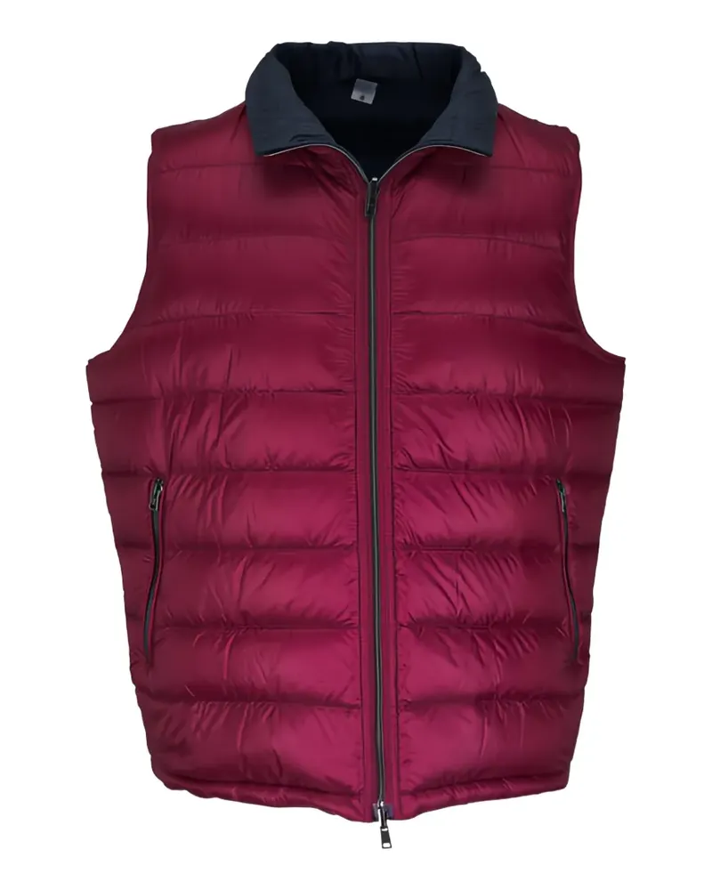 Herno Wendbare Steppweste - Rot Rot