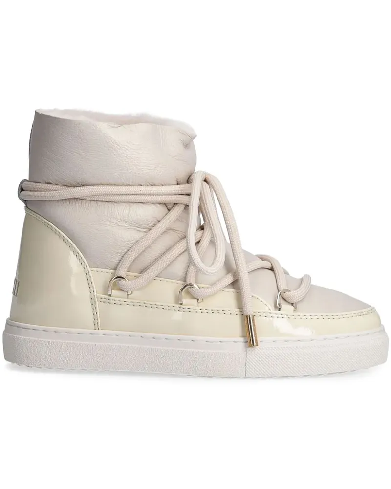 INUIKII Schnürstiefel aus Leder - Weiß Weiß
