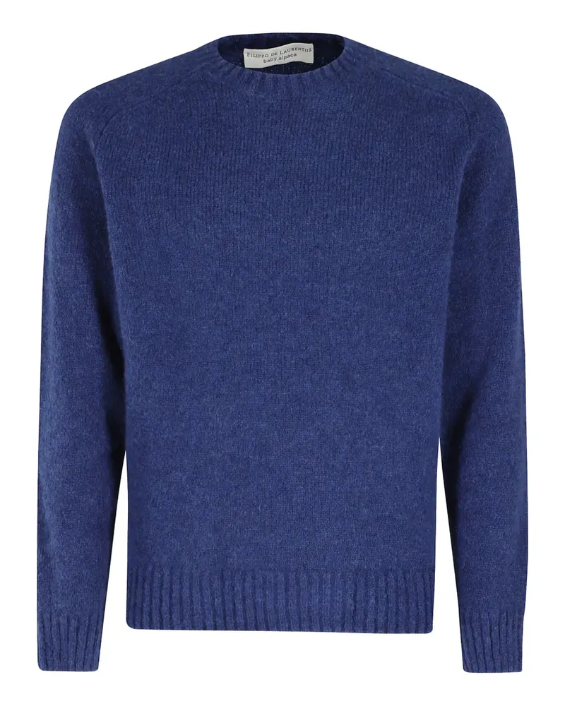 Filippo de Laurentiis Pullover mit Rundhalsausschnitt - Blau Blau