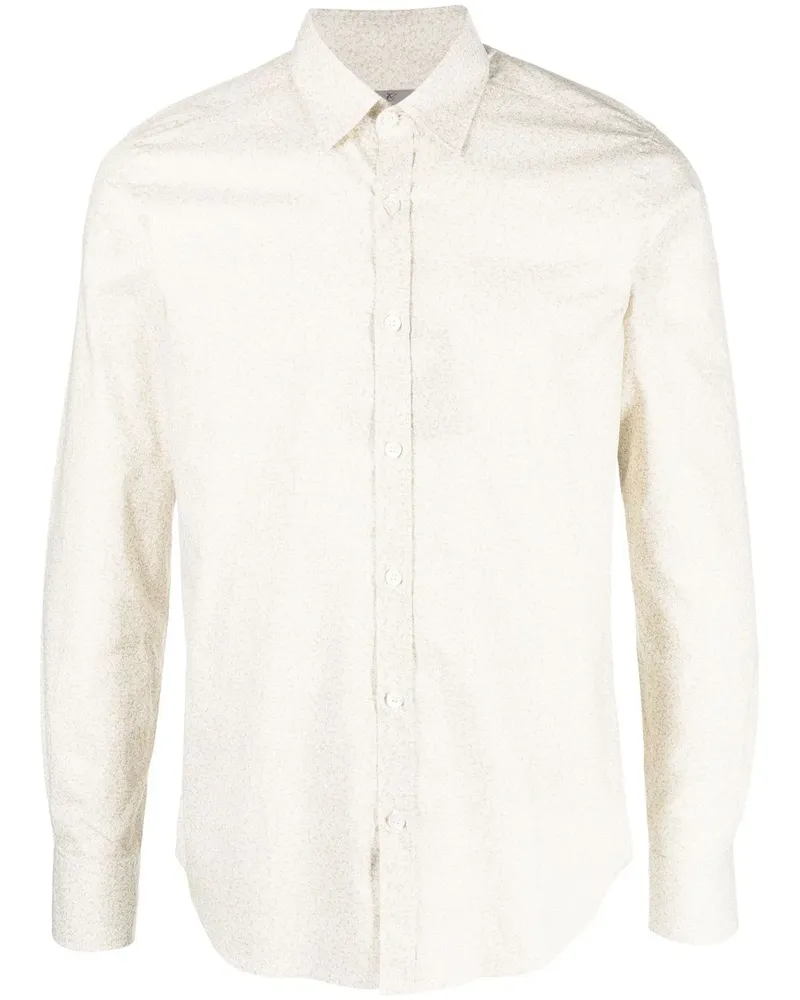 Canali Klassisches Hemd - Nude Nude