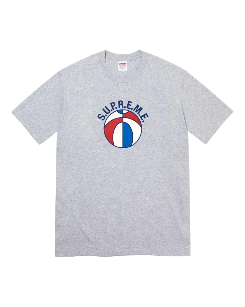 Supreme Being League ball-print T-shirt - Grau Grau