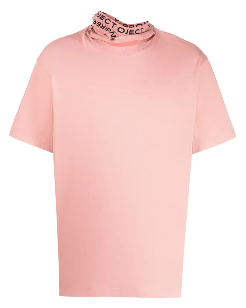 Y/PROJECT T-Shirt mit Cut-Outs - Rosa Rosa