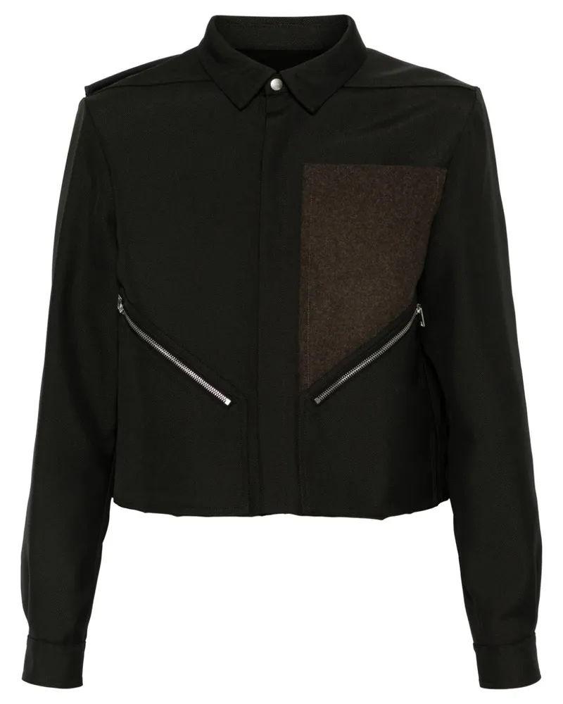 Rick Owens Tour Alice Jacke - Schwarz Schwarz