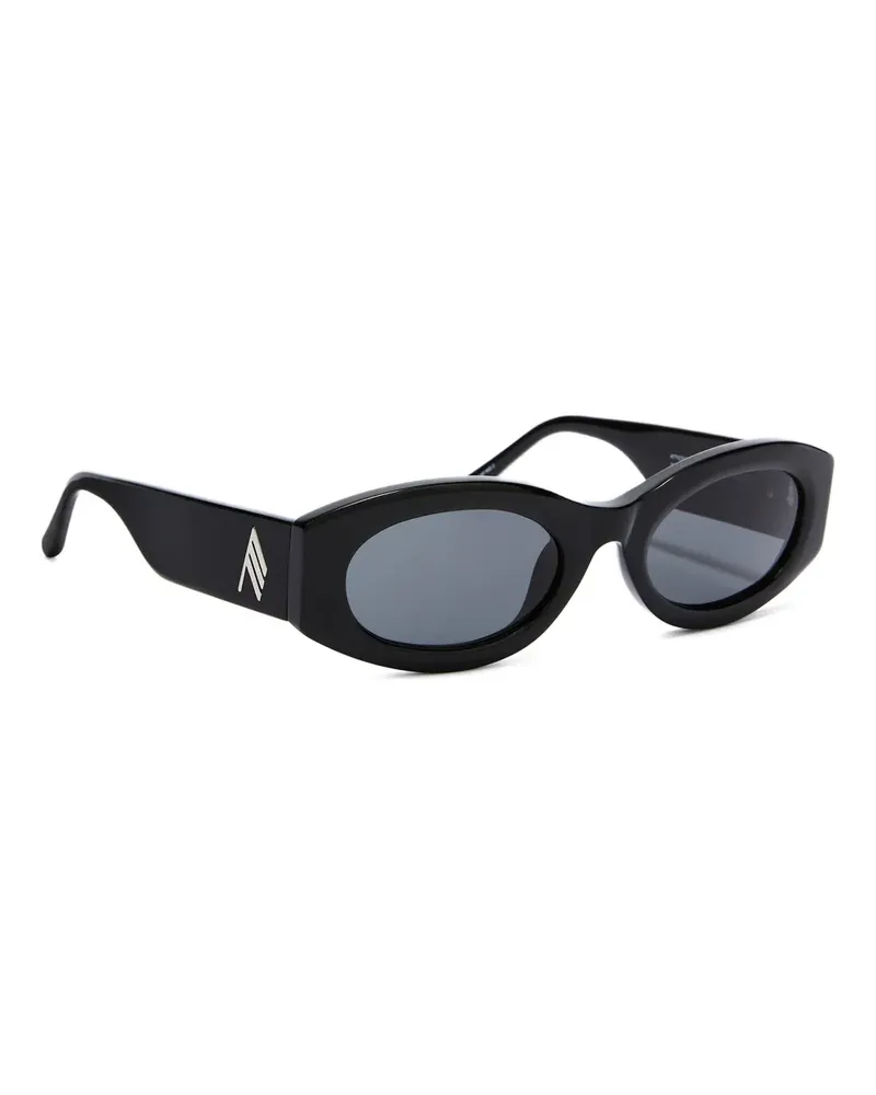 ATTICO oval-frame sunglasses - Schwarz Schwarz