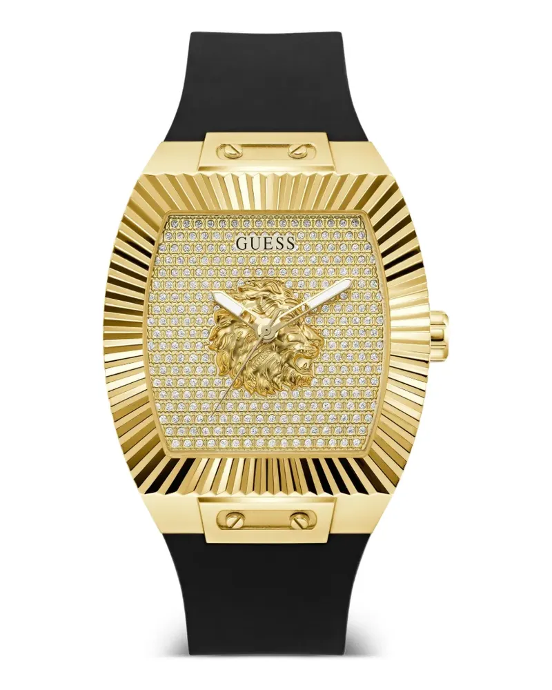 Guess Armbanduhr mit Kristallverzierung 43mm - Gold Gold