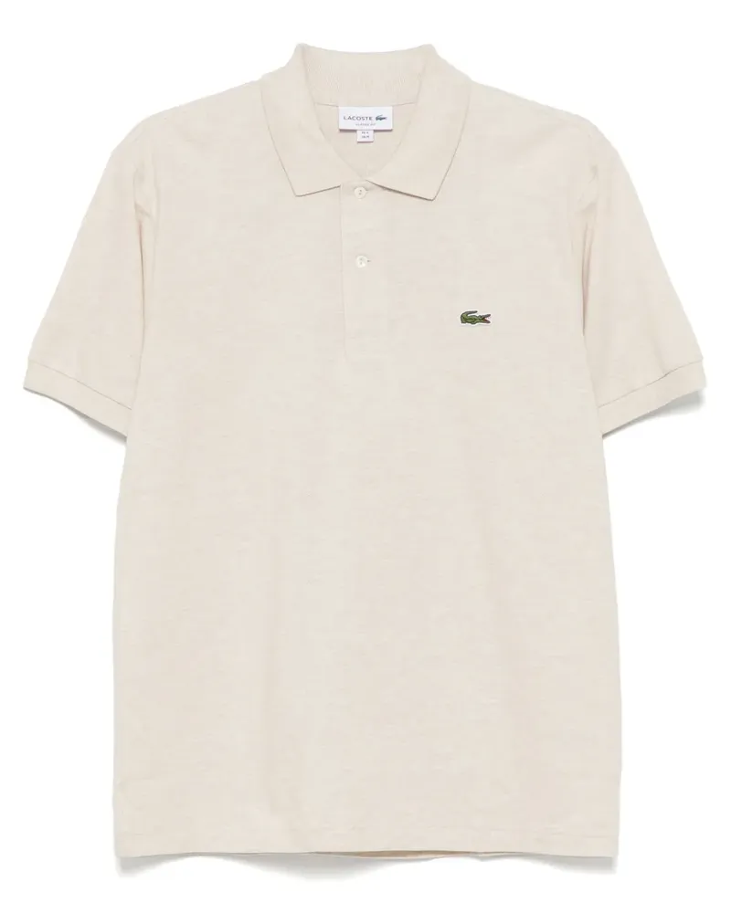 Lacoste Marl Poloshirt - Nude Nude