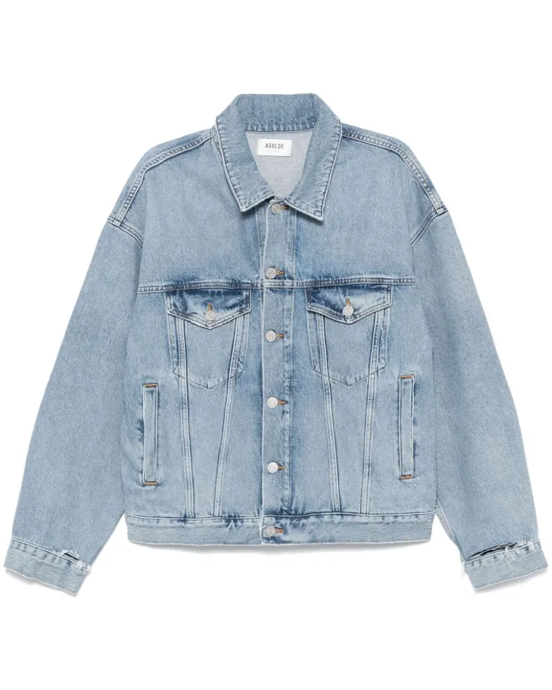 AGOLDE Stefano Jacke - Blau Blau