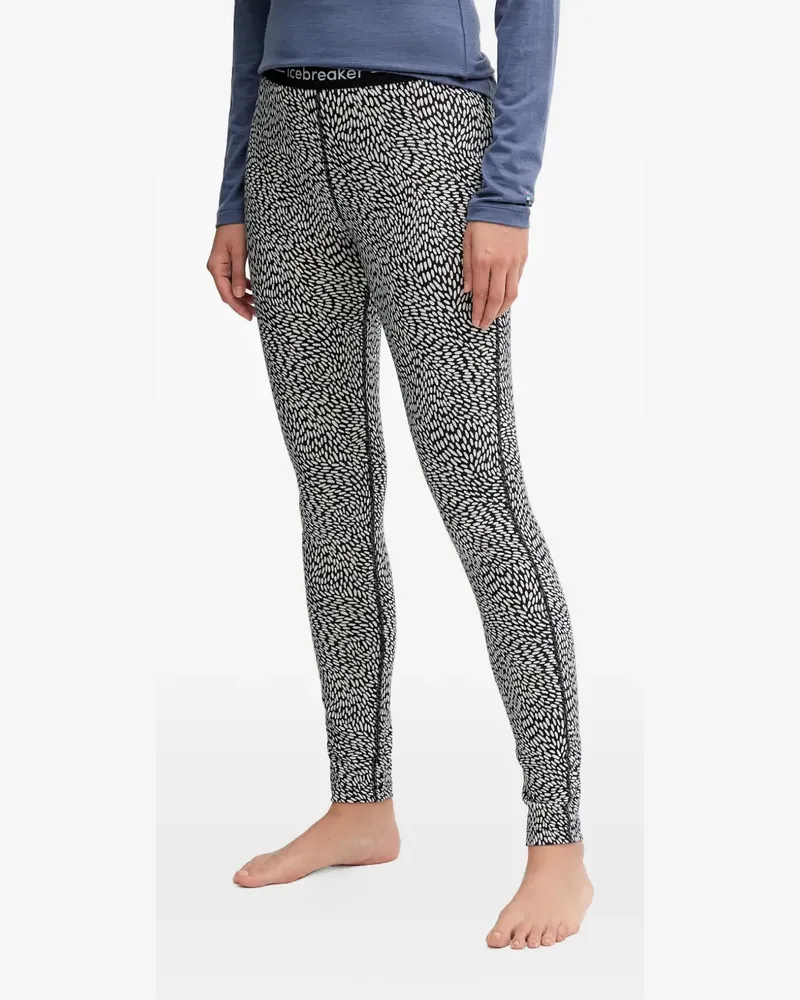 Icebreaker printed leggings - Blau Blau