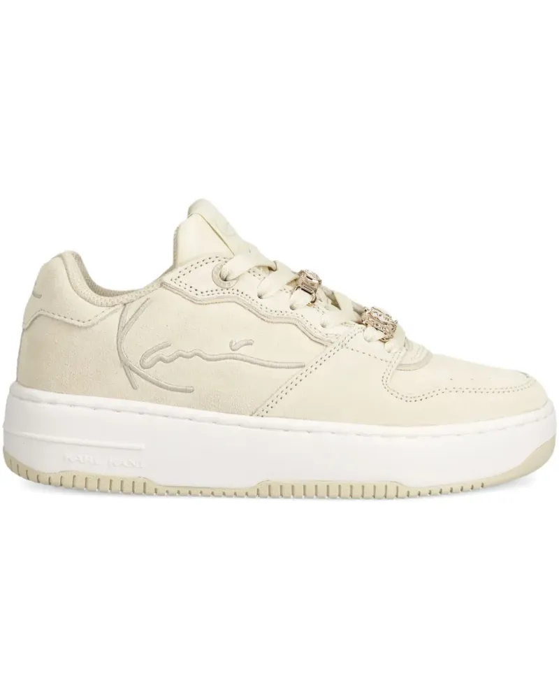 Karl Kani Sneakers mit Signature-Verzierung - Nude Nude