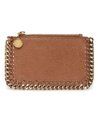 Stella McCartney Falabella Kartenetui Braun