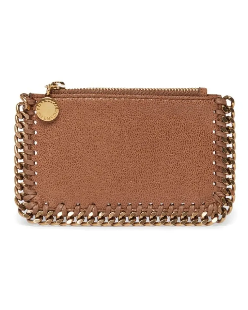 Stella McCartney Falabella Kartenetui Braun