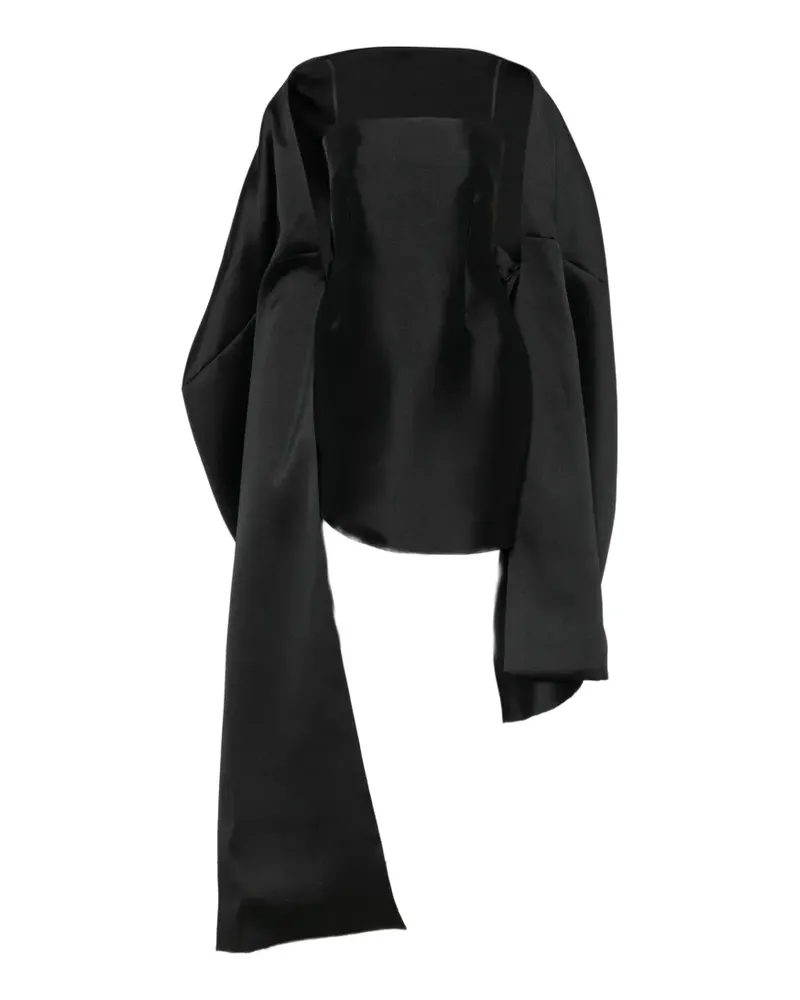 Solace London Bessette Minikleid - Schwarz Schwarz