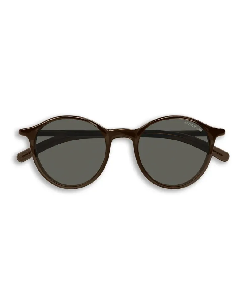Montblanc round-frame sunglasses - Braun Braun