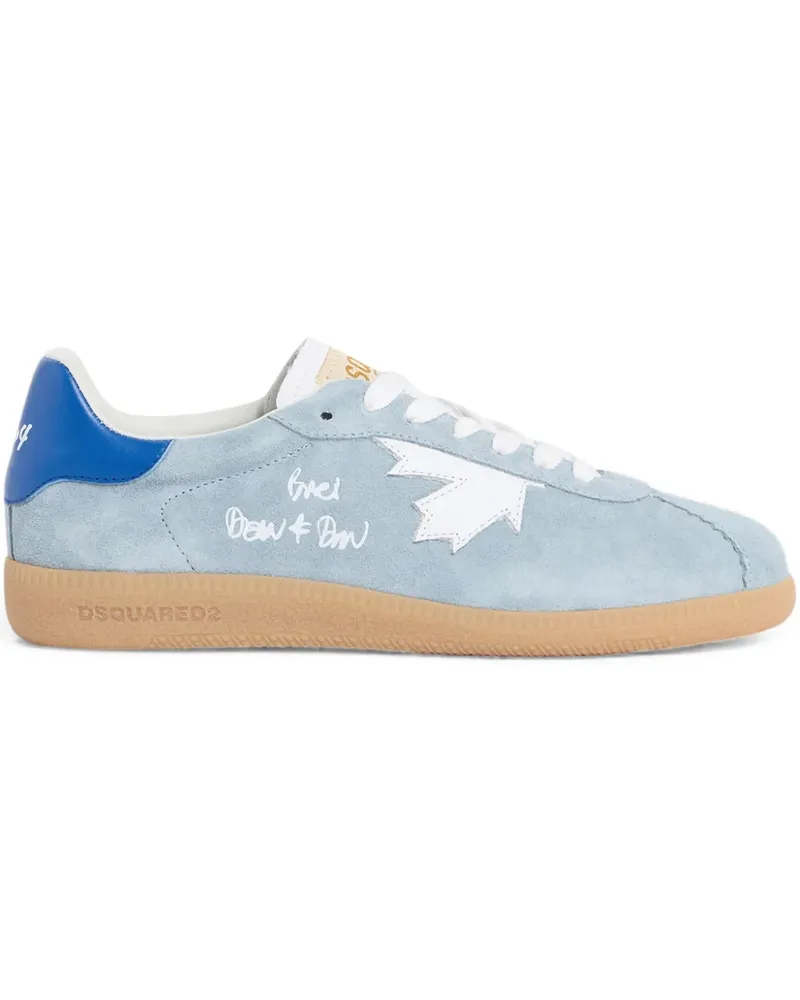 Dsquared2 Rebels Sneakers mit Ahornblatt - Blau Blau