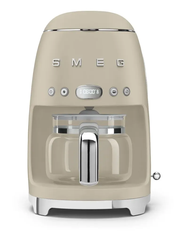 Smeg Kaffeemaschine mit Logo-Schild - Nude Nude