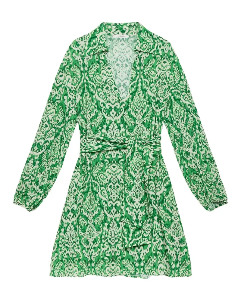 Maliparmi Ikat Kleid - Grün Grün